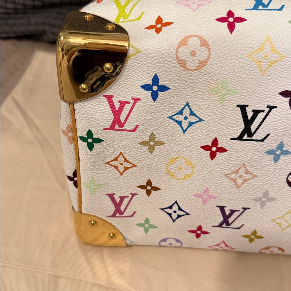 ❤️Authentic Louis Vuitton Takashi Murakami Multi Color Speedy 30 - Picture 11 of 13